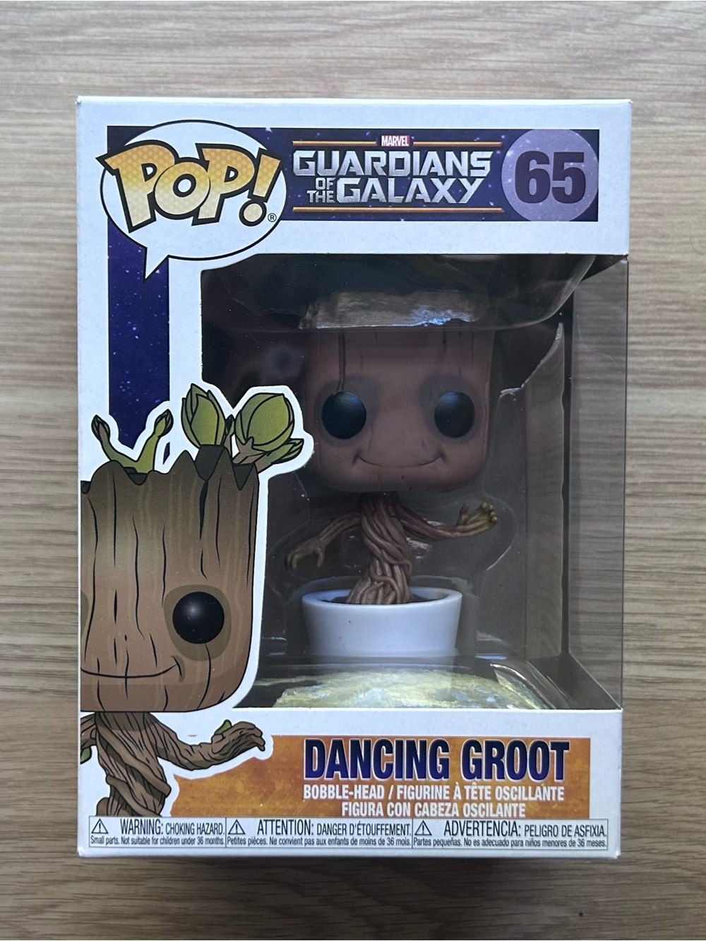 Funko Pop! Dancing Groot from Guardians of the Galaxy #65
